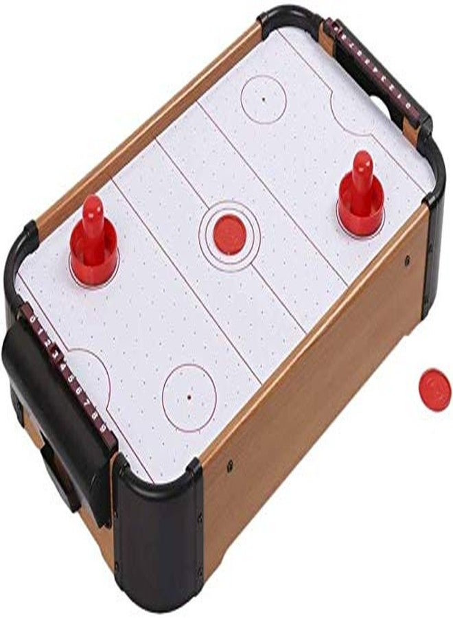 Jet Roy Wooden Indoor Air Hockey Game Table Top Toy for Kids, Big Size 51 cm X 31 cm X 9.5 cm, Multi Color - Image 1